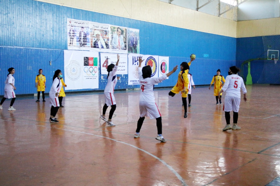 The 4th round women’s handball national team competitions started in Kabul.